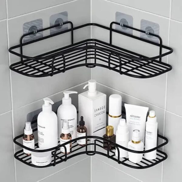2-Piece Bathroom Corner Shelf Organizer – Smart Storage for a Neat Bathroom