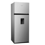 Hisense 270L Double Door Refrigerator with Water Dispenser – Silver (RD-27DR)