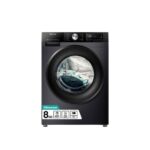 Hisense 8KG Automatic Front Load Washing Machine – Silver | Energy Efficient & Smart Wash Programs