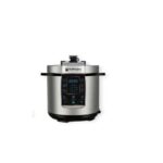 Hoffmans Electric Pressure Cooker 6L – Sleek Silver, Fast & Reliable