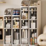 Slim Tier Storage Cabinet – Space-Saving Organizer for Home & Office